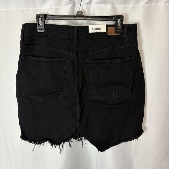 Judy Blue Black Jean Shorts - Picture 3 of 7